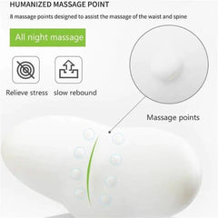 Memory Foam Pillow for Lower Back Pain Relief & Comfortable Sleep