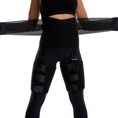 3-in-1-Trimmergürtel für Taille und Oberschenkel, Po-Lifter, schlankmachender Body Shaper für Frauen – Taillentrainer zur Gewichtsabnahme