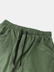 Jogginghose für Herren mit lockerer Passform und Kordelzug und großer Tasche