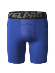 Atmungsaktive, schnelltrocknende Fitness-Shorts aus Stretch-Mesh für Herren mit schmaler Passform