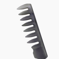 Retro-Kamm mit breiten Zähnen und Haarscheren-Werkzeug für Herren – großer Kamm mit Gabelkopf in Rückenform