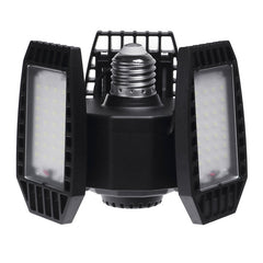 Faltbare LED-Garagenleuchte E26/E27 64/96LED für Werkstatt, Supermarkt, Fitnessstudiolampe