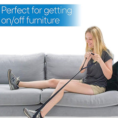 2PCS Leg Lifting Belt for Elderly & Paralysis - Lower Limb Rehabilitation Training Aid