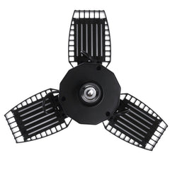 Faltbare LED-Garagenleuchte E26/E27 64/96LED für Werkstatt, Supermarkt, Fitnessstudiolampe