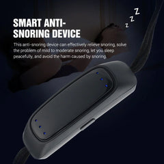 Anti-Snoring Device, Smart Throat Pulse EMS, Sleep Aid, Snore Stopper, Apnea Relief, USB Rechargeable