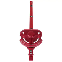 Universal-Gehrungsanschlag mit Festwinkelgetriebe für Tisch- und Gehrungssägen, Winkelmesser mit Standard-Schlitzleiste