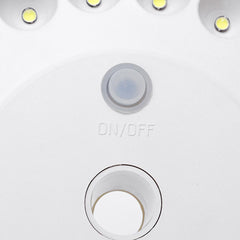 Superhelles 48 LED-Solar-Fahnenmastlicht für Camping, Haus, Garten und Bauernhof