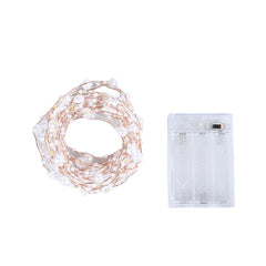 LED-Nachtlicht mit Kupferdrahtperlen - Romantische Lichterkette für Hochzeit, Schlafzimmer, Partydekoration