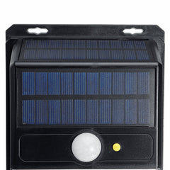 36 LED Dual Panel Solar Bewegungsmelder Nachtlampe für Hof und Garten im Freien