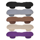 Universal-Sitzkissenbezug aus Plüsch, rutschfest, 4 Farben – vorne und hinten, Gitter-Stuhlpolster für Herbst und Winter