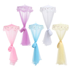 Queen Size Foldable Canopy Mosquito Net for Home - Dome Bed Protection