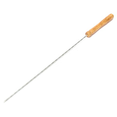12 x Grillspieße aus Edelstahl, 30 cm – Schaschlikspieße aus Metall, Grillbesteck, Nadelgabeln