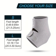 Adjustable Ankle Brace - Breathable Neoprene, Comfortable Fit for Sports - 1pc