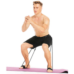 Verstellbares Latex-Widerstandsband für Übungen, Fitness, Yoga, Pilates und Fitnessstudio-Workouts