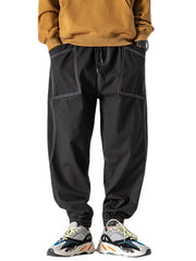 Jogginghose für Herren mit lockerer Passform und Kordelzug und großer Tasche