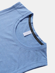 Ärmelloses, schnelltrocknendes, atmungsaktives Tanktop für Herren mit Symbolmuster