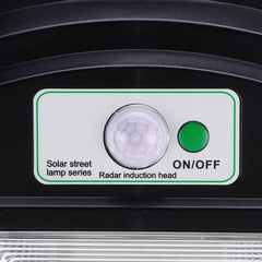 40 W Solar-Straßenlaterne für den Außenbereich, PIR-Bewegungssensor, wasserdichte LED, automatisches Ein-/Ausschalten, Nachtbeleuchtung für Innenhöfe