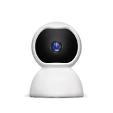 1080P IP Smart-Überwachungskamera, WiFi 360-Grad-Nachtsicht, Babyphone, Heimsicherheits-Webcam