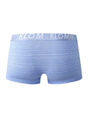 Men's Cotton Breathable Antibacterial Boxers with Logo Waistband and Pouch