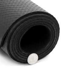 190 x 85 cm rutschfeste Trainingsmatte für Pilates, Yoga, Laufband, Fahrrad und zum Schutz des Bodens