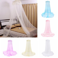 Queen Size Foldable Canopy Mosquito Net for Home - Dome Bed Protection