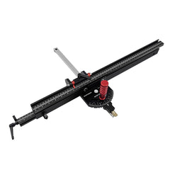 Precision Woodworking Angle Miter Gauge with Extended Fence for Table Saw and Router Table