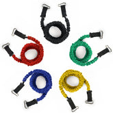 11-teiliges Widerstandsbänder-Set für Yoga, Pilates, Workout und Fitness – Praktisches elastisches Trainingsseil und Yoga-Zugschnur