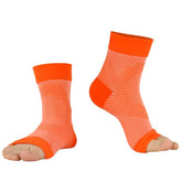 Women's Ankle Brace & Compression Sleeve for Plantar Fasciitis & Achilles Tendonitis - Open Toe Sock