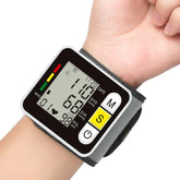 Digital Wrist Blood Pressure Monitor with Heart Rate Pulse Meter, Portable LCD Screen Sphygmomanometer