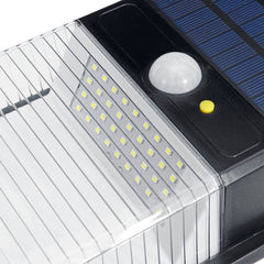 36 LED Dual Panel Solar Bewegungsmelder Nachtlampe für Hof und Garten im Freien