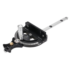 Präzisions-Gehrungslehre für Tischkreissäge: 0-70 Grad Winkellineal für die Holzbearbeitung mit Schnelleinstellungen, 0, 22,5, 45, 67,5