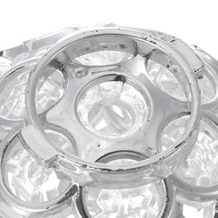 Solar Powered Color Changing Crystal Ball Night Light - Waterproof Hanging Garden Lamp Decor