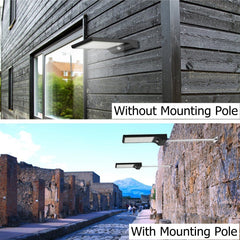 48 LED Solar Light Waterproof PIR Motion Sensor Outdoor Garden Wall Lamp With/Without Mounting Pole