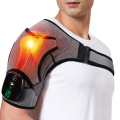 Electric Shoulder Massager with Heat, Vibration, Steam for Arthritis and Muscle Relaxation