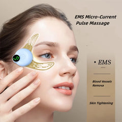 EMS Eye Mask Patch, Facial Massager for Lifting, Fatigue Relief, and Reducing Dark Circles & Eye Bags