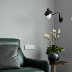 8 LED WiFi E27 Glühbirne Dome Kamera PTZ AP Hotspot Dual Licht Nachtsicht mit Basis & Fernbedienung