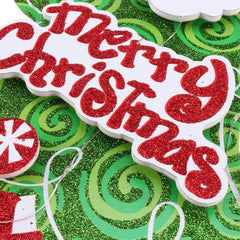 LED-Weihnachtsmann-Anhänger mit Lichterkette für Weihnachtsbaum, Weihnachtsfeier und Heimdekoration.