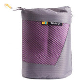 Schnelltrocknendes Mikrofaser-Strandtuch mit Tasche für Reisen, Yoga, Wandern – kompakt und leicht