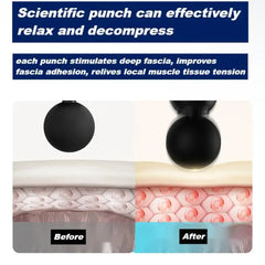 9-Head 9-Gear Professional Massage Gun, Long Standby, Golden Triangle Design