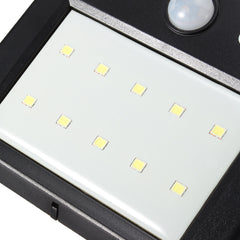 10 LED Solarbetriebene Wandleuchten, 200LM Außengartenlampe für Tür und Zaun