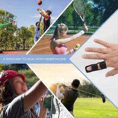 Adjustable Trigger Finger Splint Brace for Broken Finger Protection - Fits Index, Middle & Ring Finger