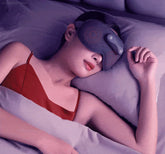 Graphene Heated Eye Mask for Sleeping, Full Shading, Light Blocking, Relaxing Sleep Aid