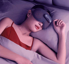 Graphene Heated Eye Mask for Sleeping, Full Shading, Light Blocking, Relaxing Sleep Aid
