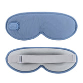 Graphene Heated Eye Mask with 5 Vibration Modes, 3-Level Hot Compress, Fatigue Relief Sleep Massager