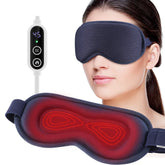 Heated Electric Eye Massager Mask - Wireless, Relieves Strain, Dark Circles, Dry Eyes, Fatigue
