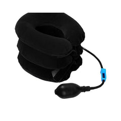 Adjustable Cervical Neck Traction Device for Pain Relief, Inflatable Neck Stretcher & Pillow