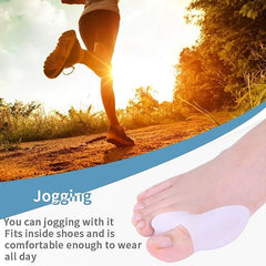 Unisex Silicone Bunion Splint & Toe Separator for Hallux Valgus Relief