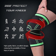 Anti-Slip Compression Knee Pads for Adults - Protective Gear for Sports, Pain Relief & Recovery