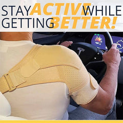 Shoulder Brace for Men & Women - Pain Relief for Torn Rotator Cuff, Compression Sleeve for Stability & Recovery
