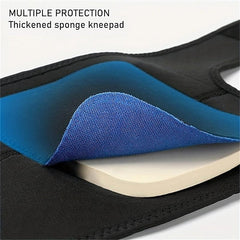 Breathable Sports Knee Pads for Running, Basketball, Cycling & Mountaineering - 1pc Pressurized Support & Protection